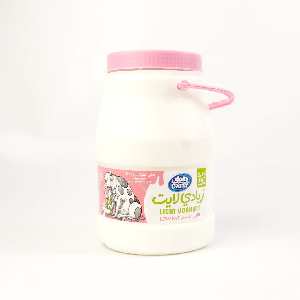  زبادي دبة لايت دايتي 1800 غم
