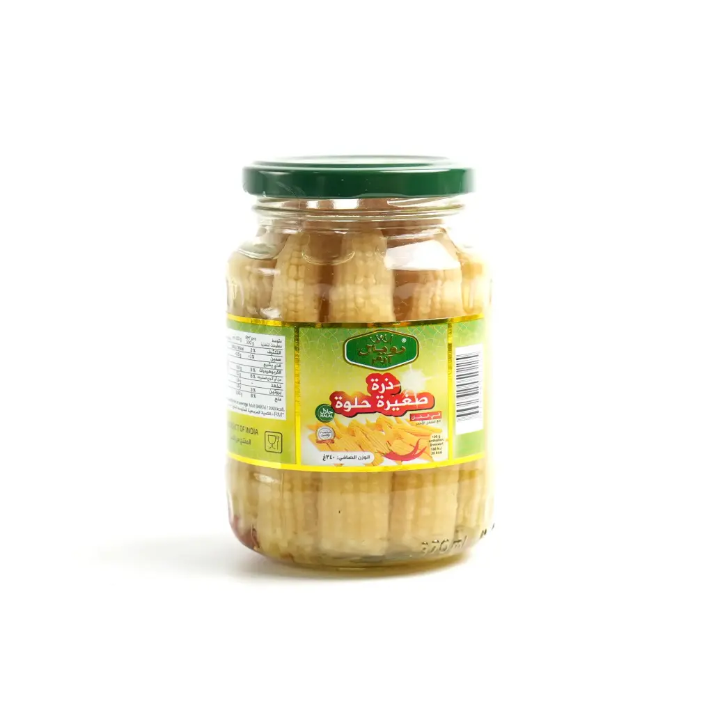 ذرة حلوة عرنوص صغير زجاج حار رويال ارم 340 غرام