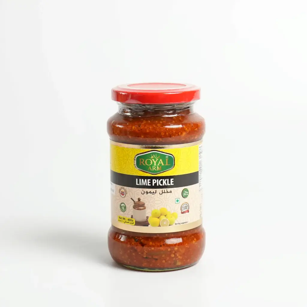 مخلل ليمون زجاج رويال ارم 400 غم 