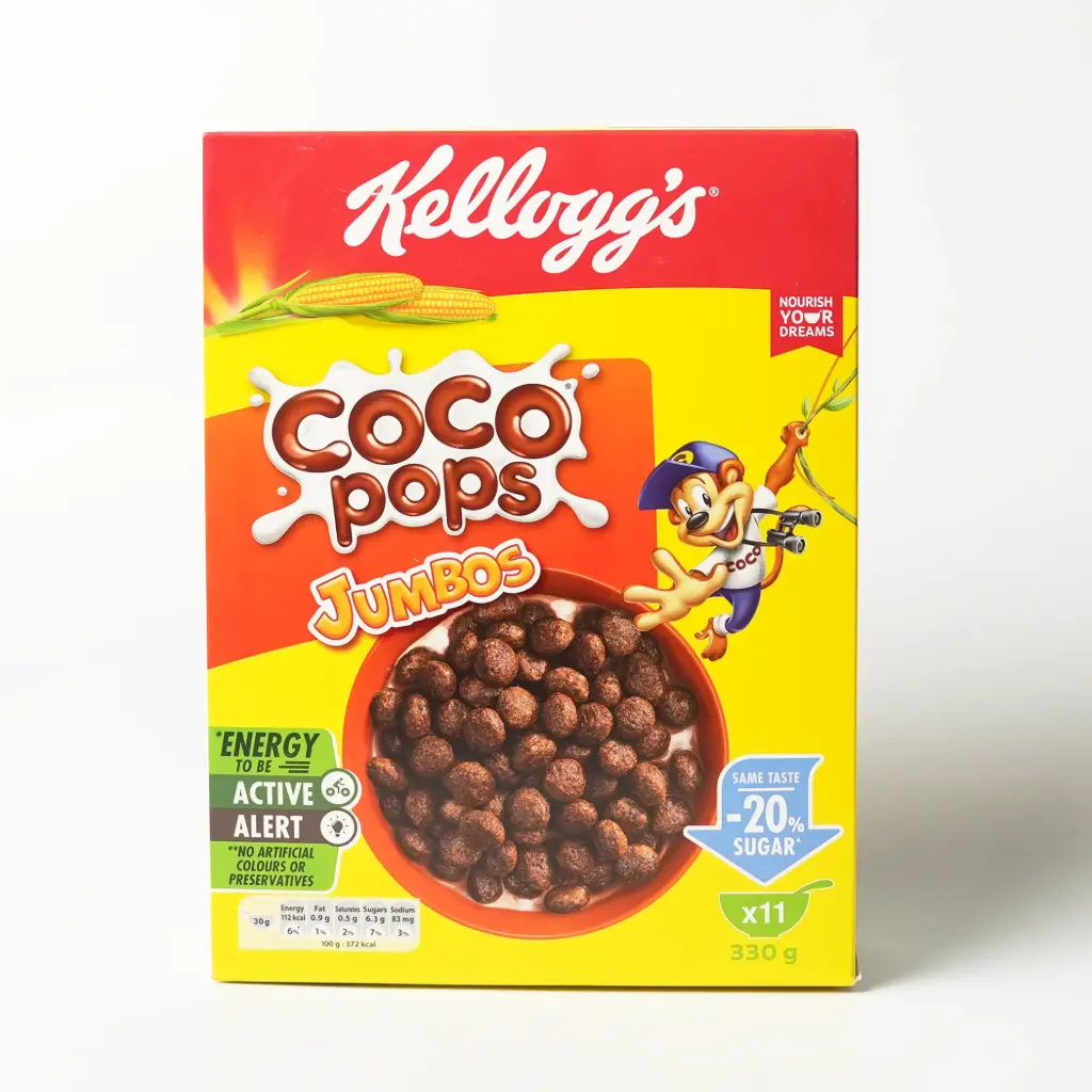 كورن فليكس كوكو بوبس جامبو كيلوكز 330 غم 
