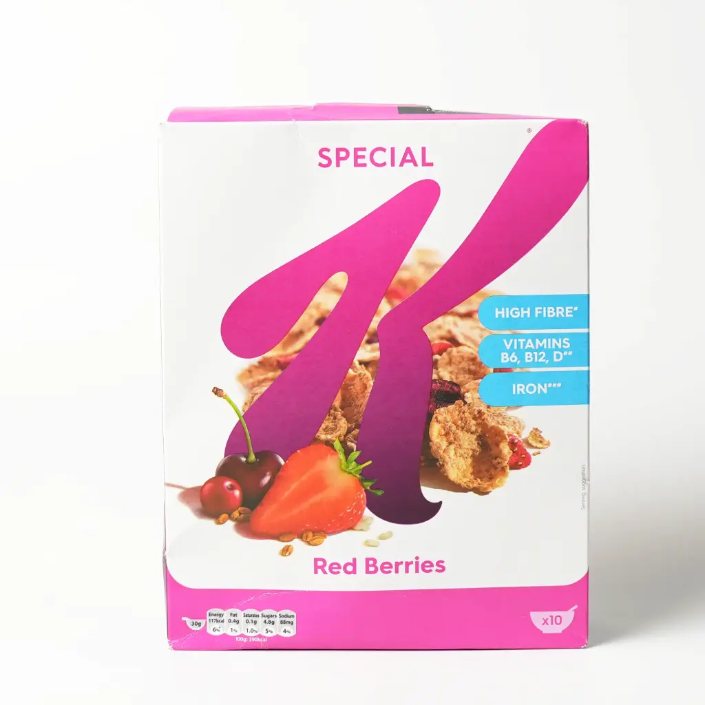 كورن فليكس سبيشيال K بالفواكه الحمراء كيلوكز 400 غم  