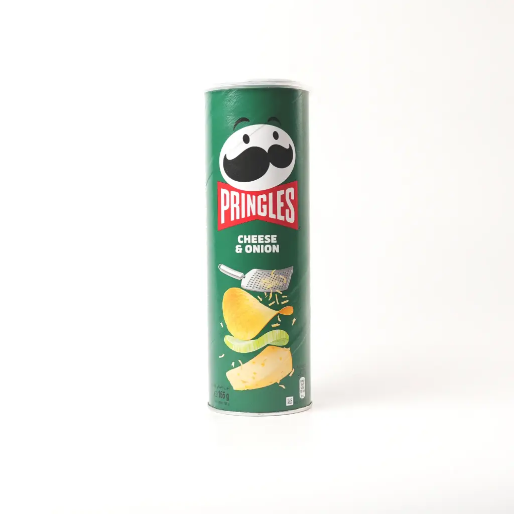 تشيبس بالجبن والبصل ميغان برينغلز 165 غم