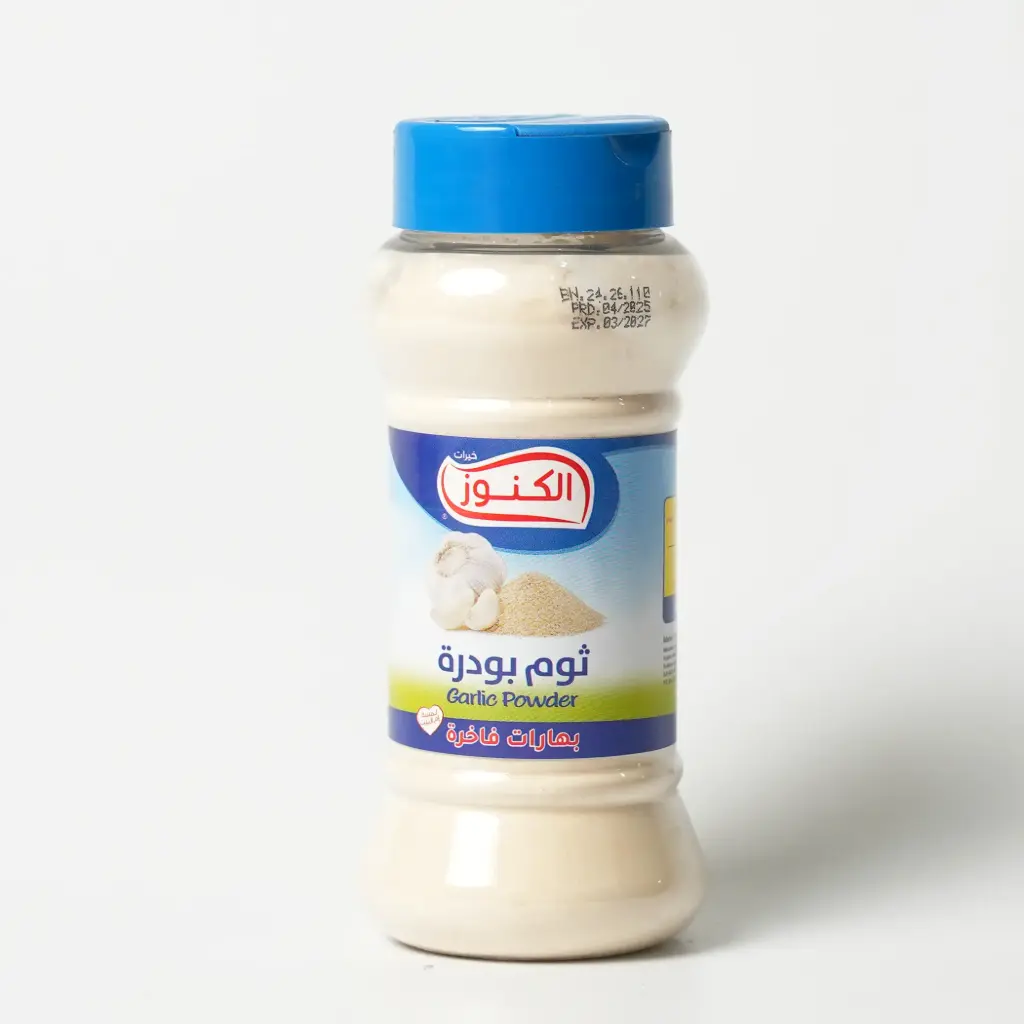  بهارات بودرة الثوم خيرات الكنوز 110 غم  