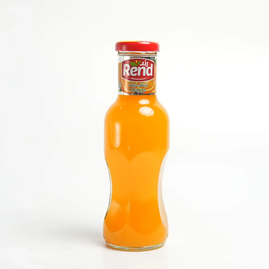 عصير برتقال زجاجي رند 300 مل 