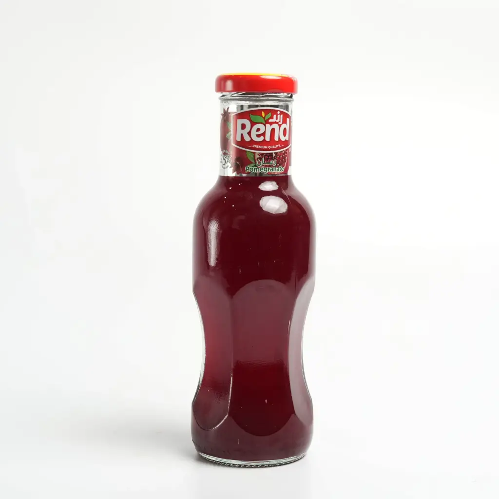 عصير رمان زجاجي رند 300 مل