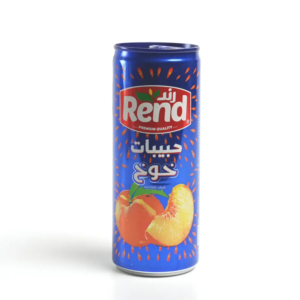 عصير حبيبات خوخ رند 240 مل 