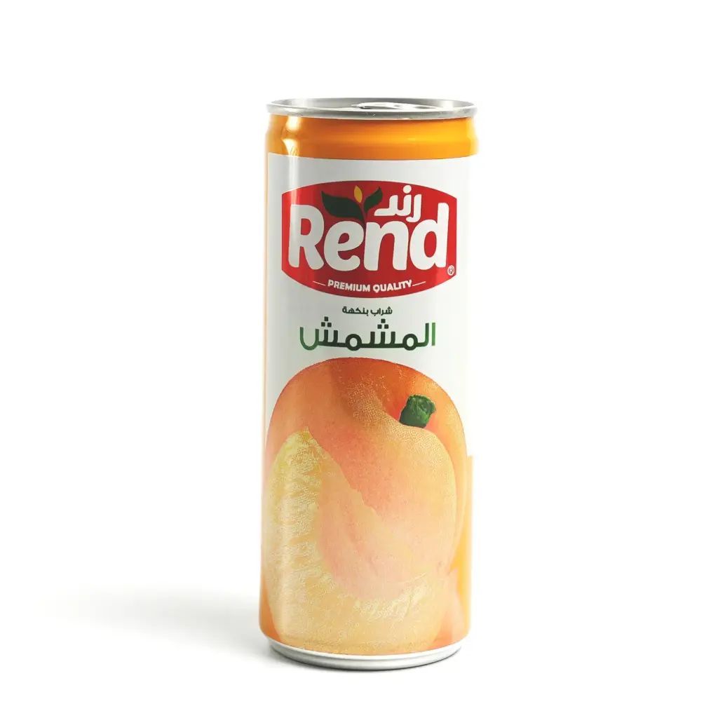 علبة مشمش رند 250 مل