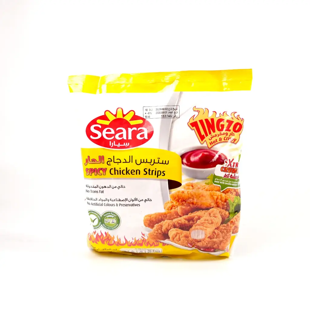 ستربس دجاج حارة زنجرو سيارا 750 غم 