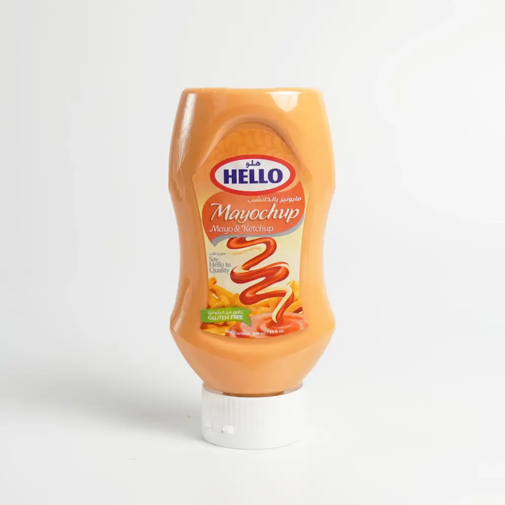مايو كجب بلاستك  هلو 500 مل