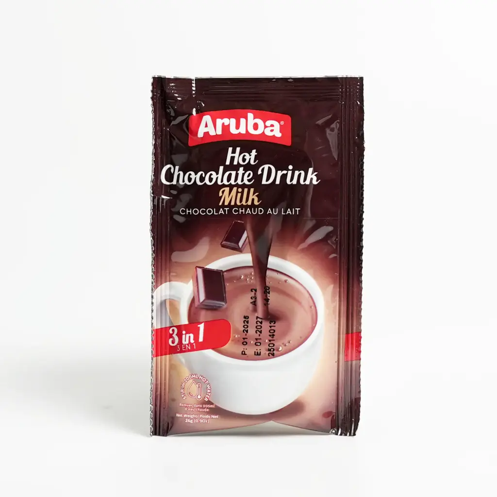   شراب الشوكولا الساخن ميلكي 3 في 1  أروبا 26 غم