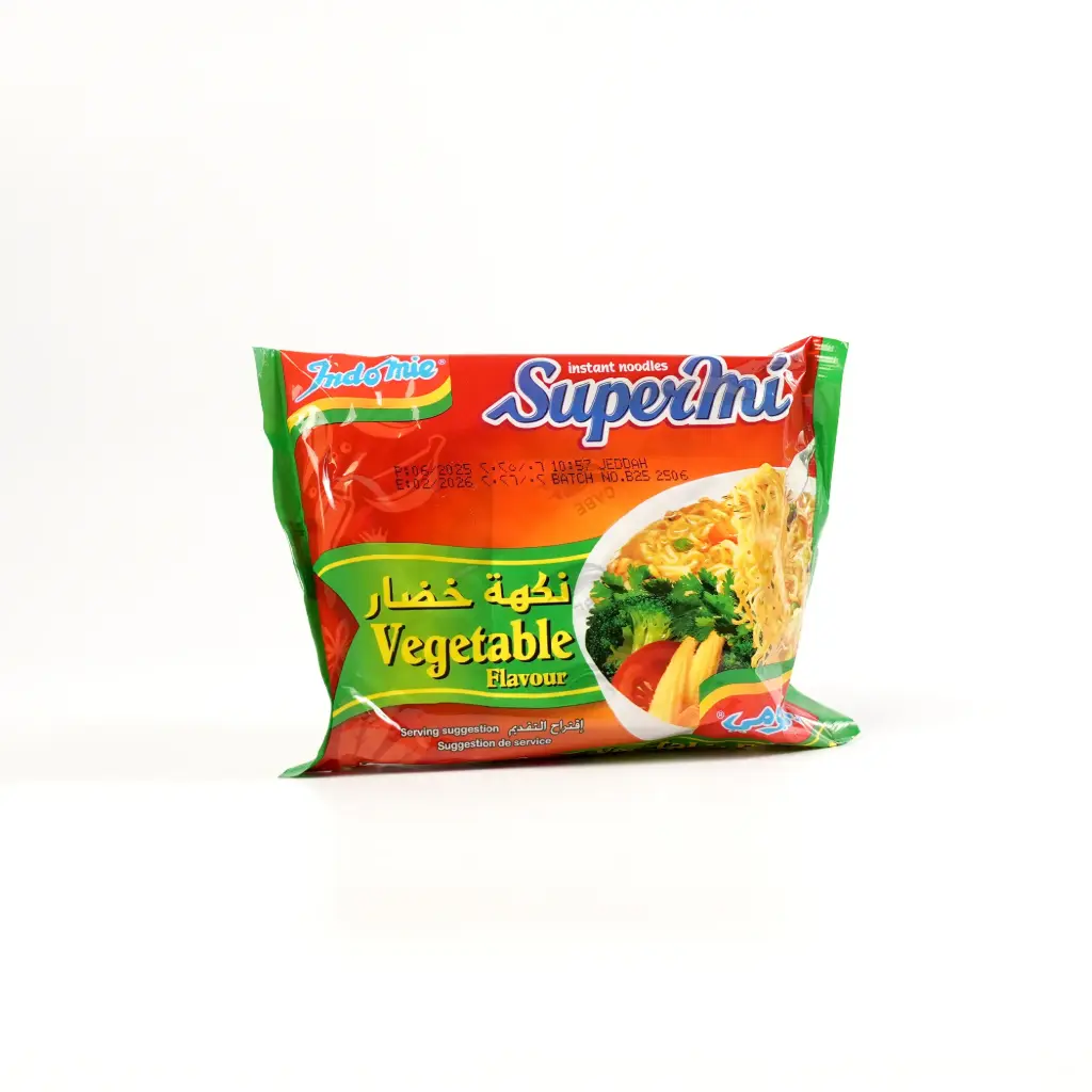 شعرية مقلية سوبر خضار اندومي 70 غم