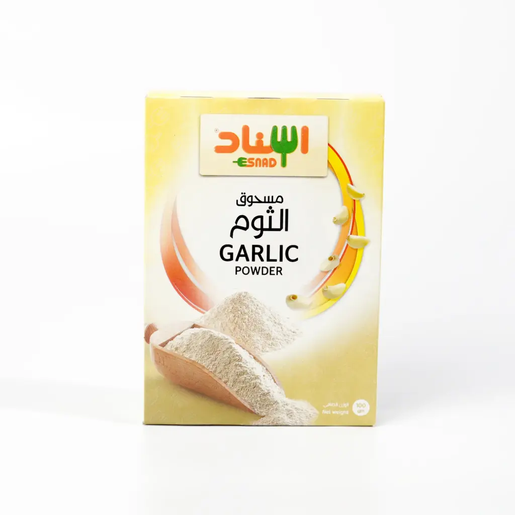 مسحوق الثوم اسناد 100 غم