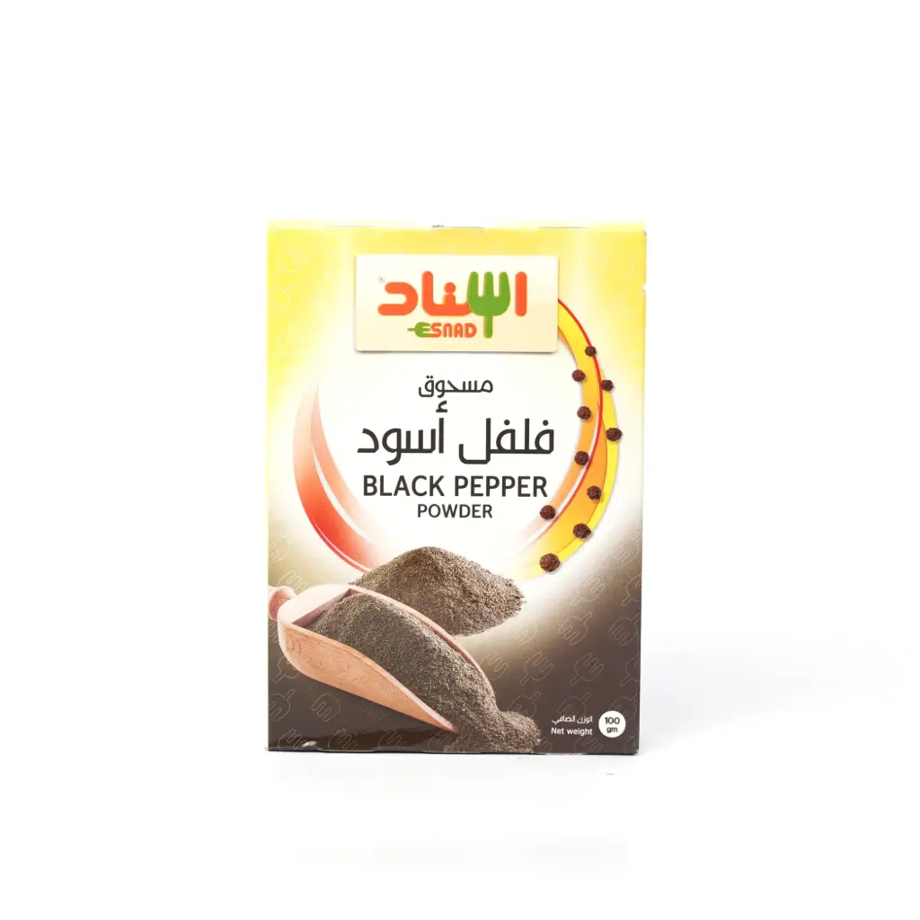   مسحوق فلفل اسود اسناد 100 غم