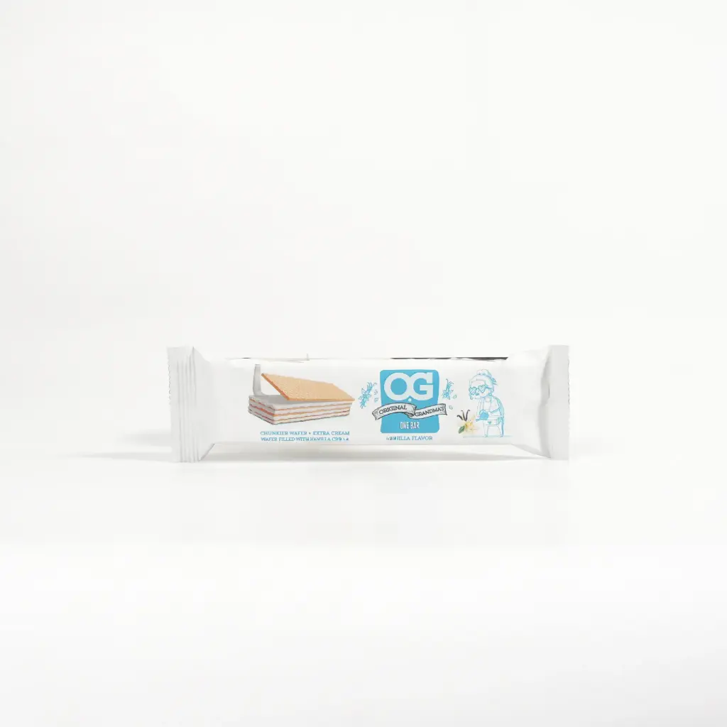 ويفر بالفانيلا او جي 25 غم