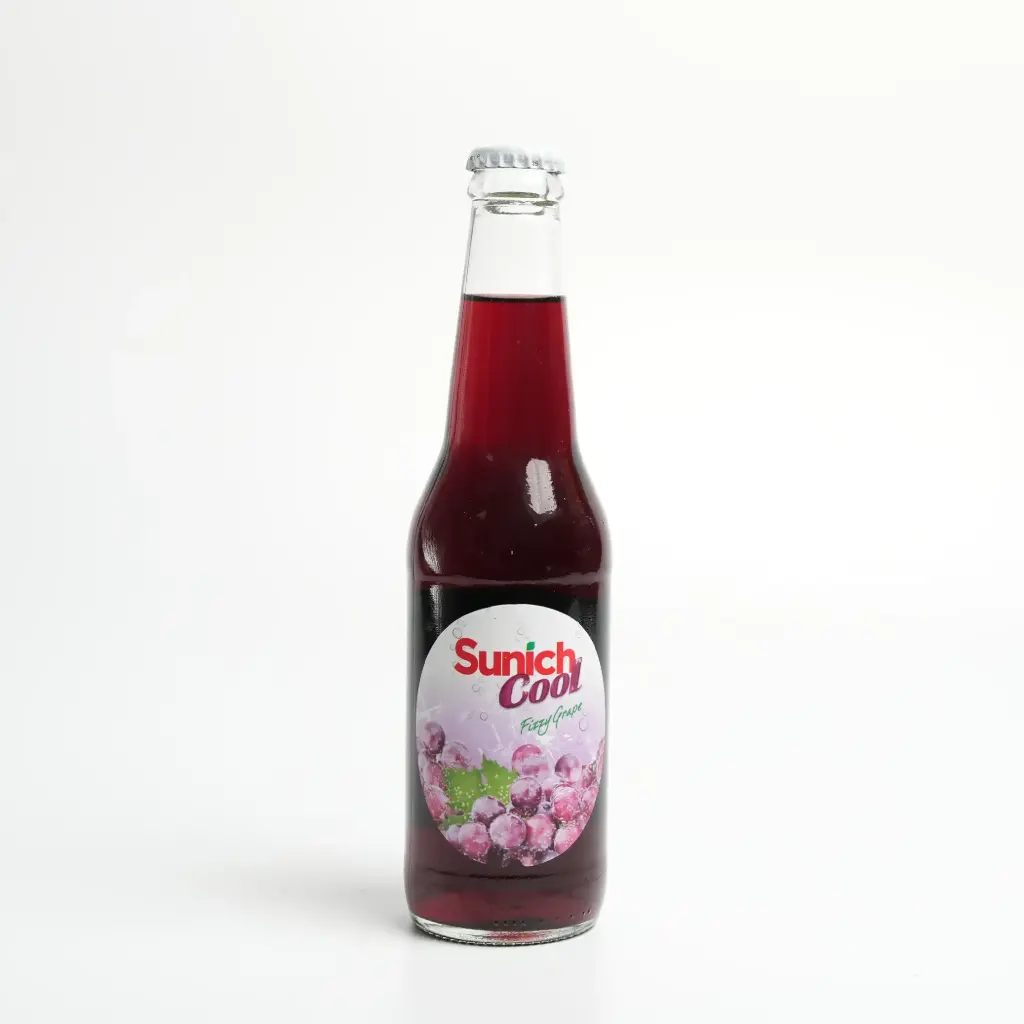 مشروب كول غازي بطعم  العنب سن اج زجاجي330 مل