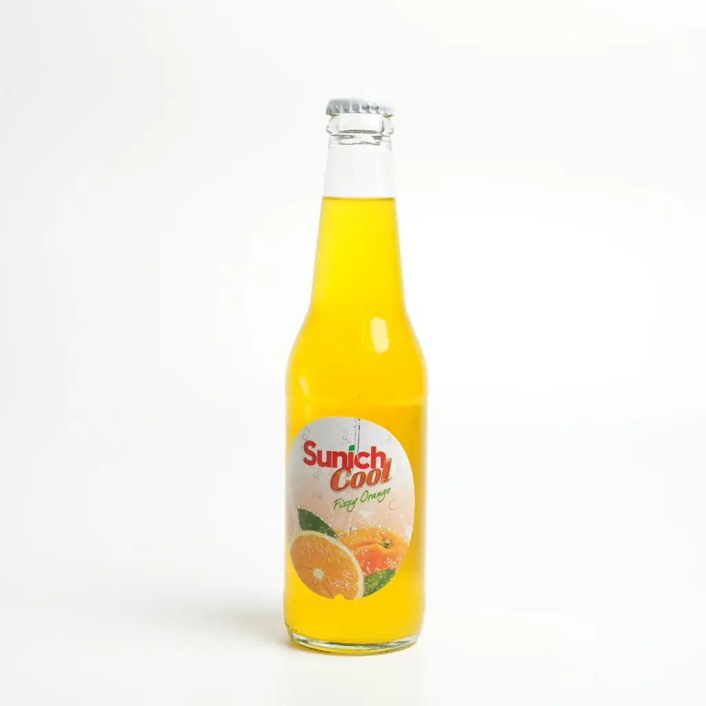 مشروب كول غازي بطعم  البرتقال سن اج  زجاجي 330 مل 