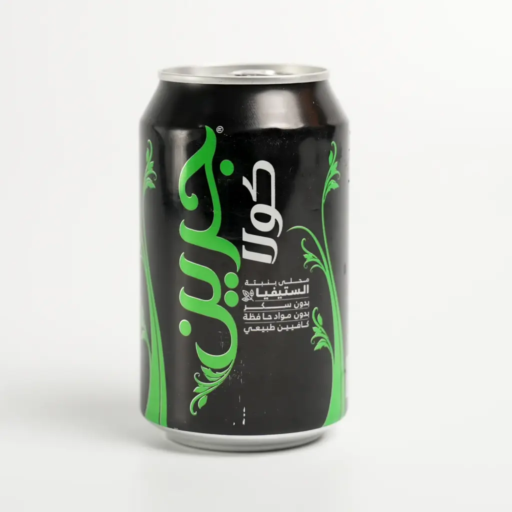 كولا محلى استيفيا كولا صحي جرين كولا 330 مل