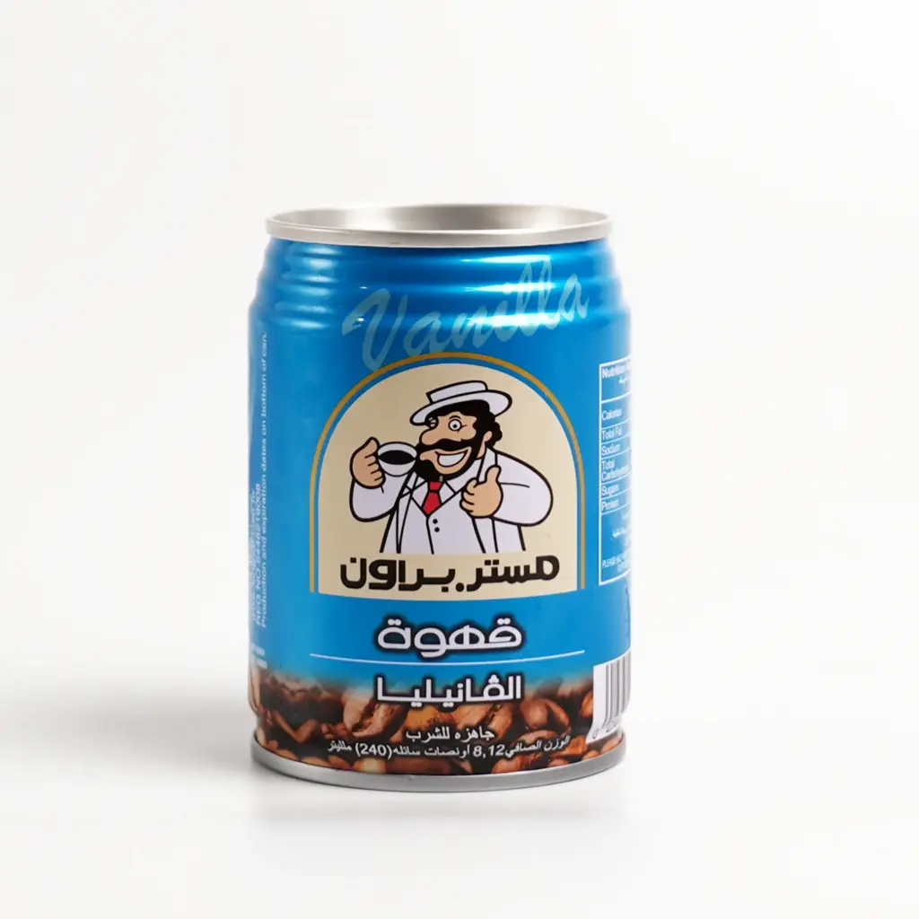 قهوة فانيلا مستر براون  240 مل