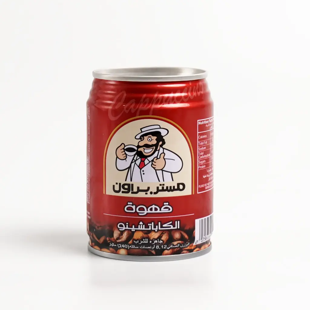 قهوة  كابتشينو مستر براون 240 مل