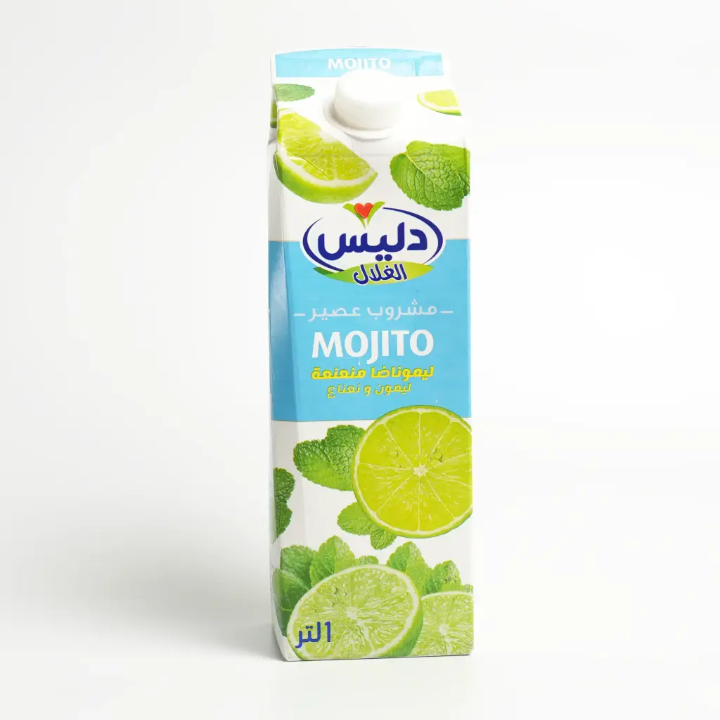 عصير موهيتو ليمون نعناع دليس الغلال التونسي طبيعي 100%  