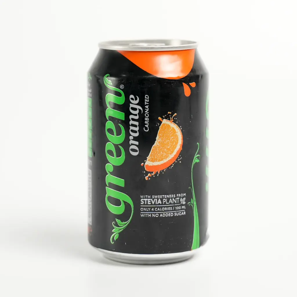 برتقال محلى استيفيا كولا صحيكولا صحي جرين كولا330 مل