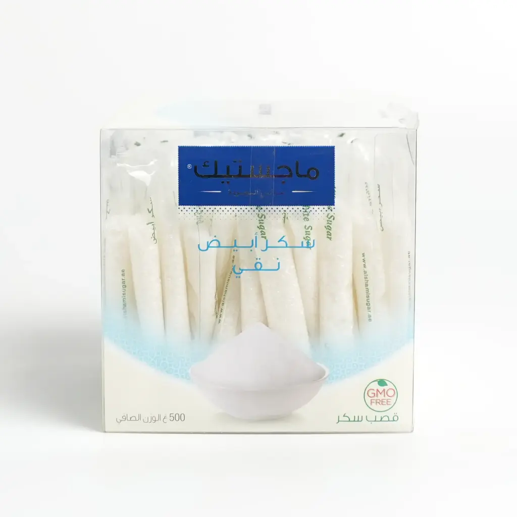  ضرف سكر ابيض شفاف ماجستيك 500 غم 