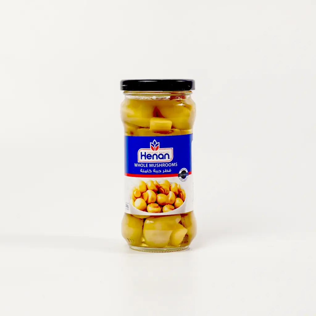  فطر كامل زجاج هينان 330 غم