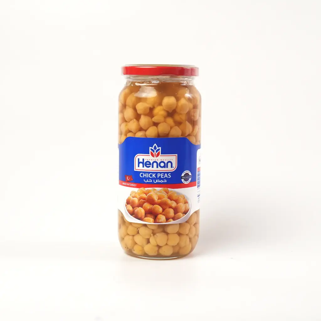  حمص حب زجاج تركي هينان 570 غم