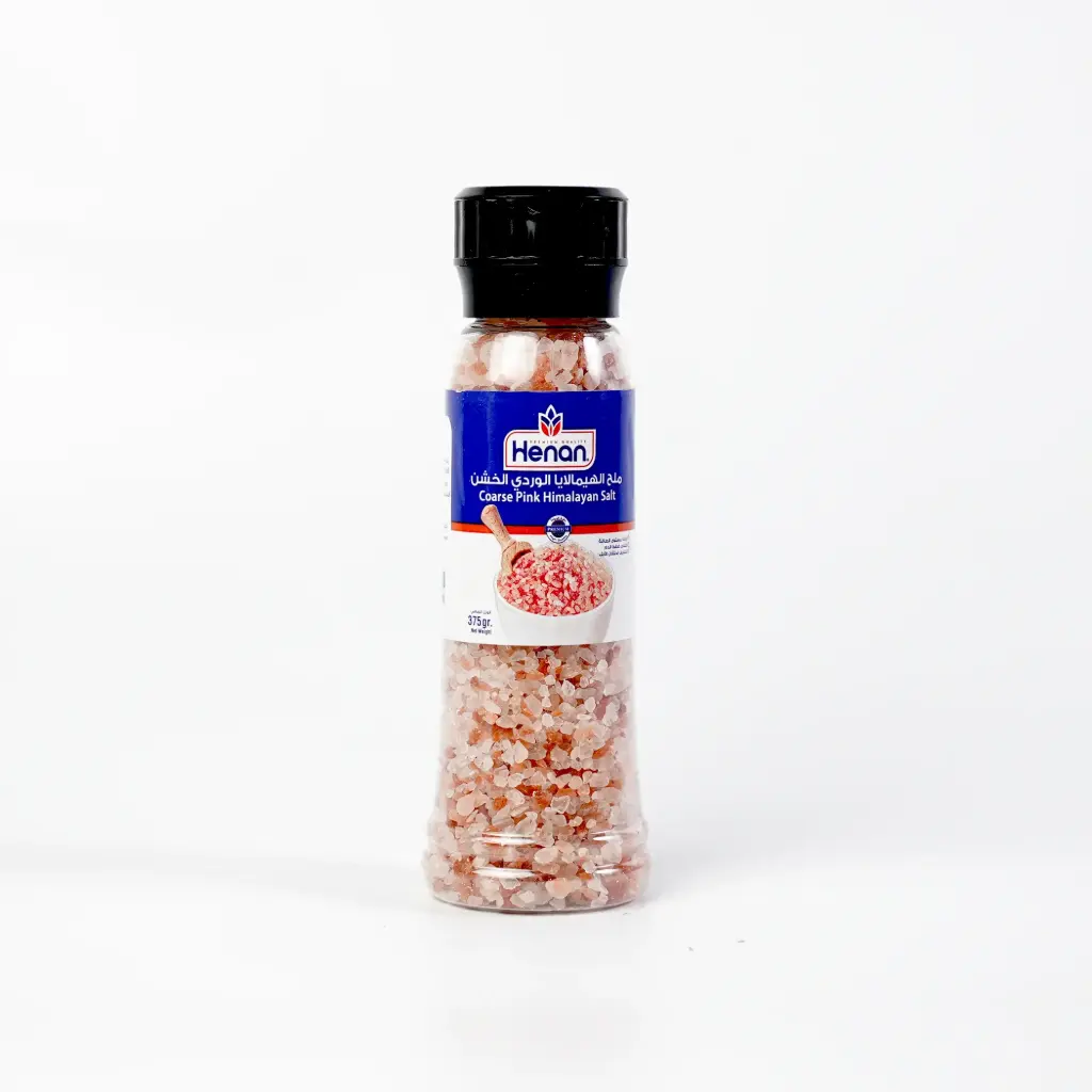  ملح هملايا خشن مبرشة هينان 375 غم 