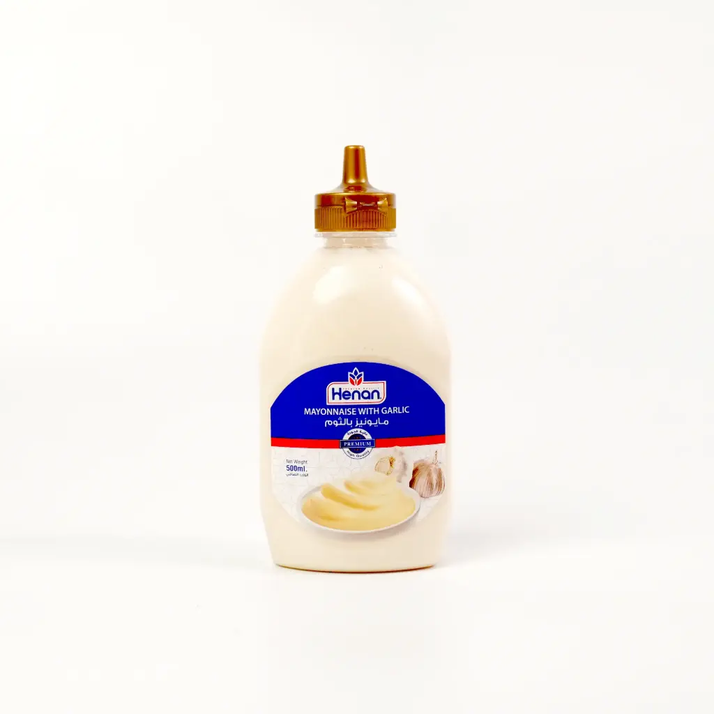  مايونيز بالثوم هينان 500 غم 