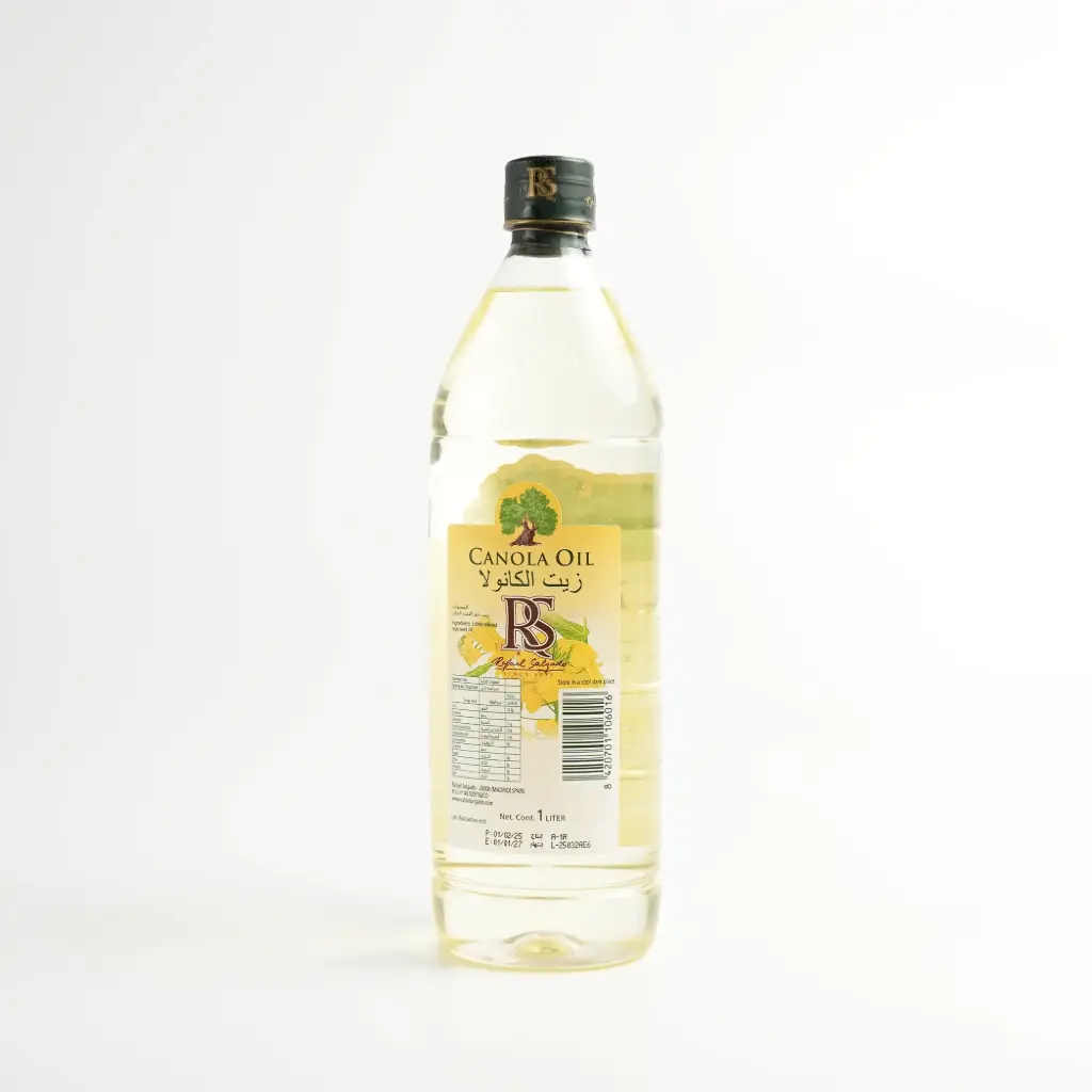 زيت بذور اللفت بلاستكك انولا المكرر ار اس 1 لتر