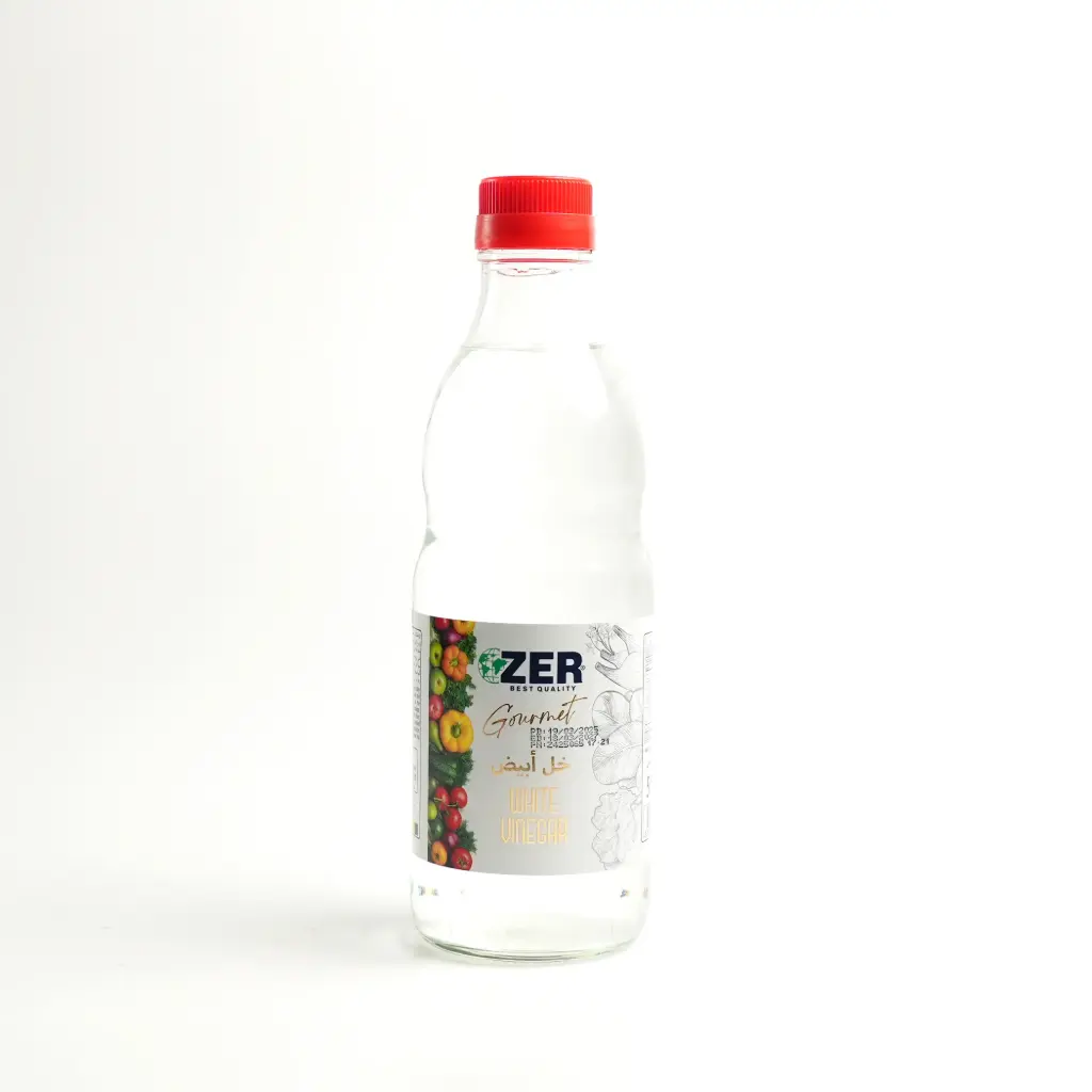 خل ابيض زجاج زير 500 مل