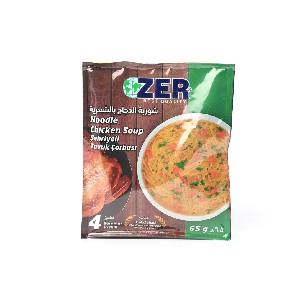 شوربة الدجاج بالشعيرية زير 65 غم