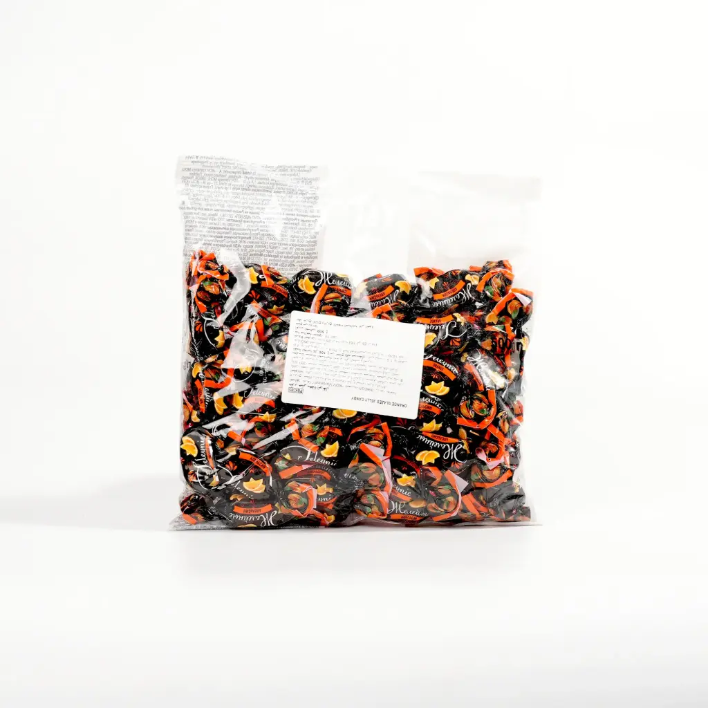 حلو جيلي مغطاة البرتقال 500 غم