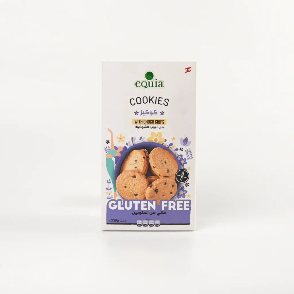 كوكيز جبس الكعك خالي الكلوتين  كلوبال 230 غم 
