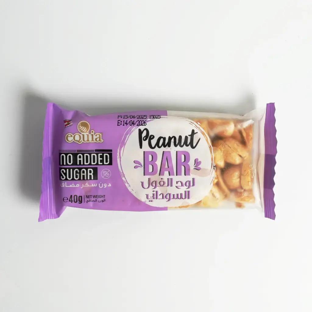 بار بالفستق بدون سكر مضاف  كلوبال 40غم 