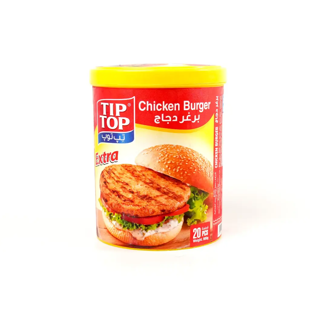 برجر دجاج تيب توب 900غم 