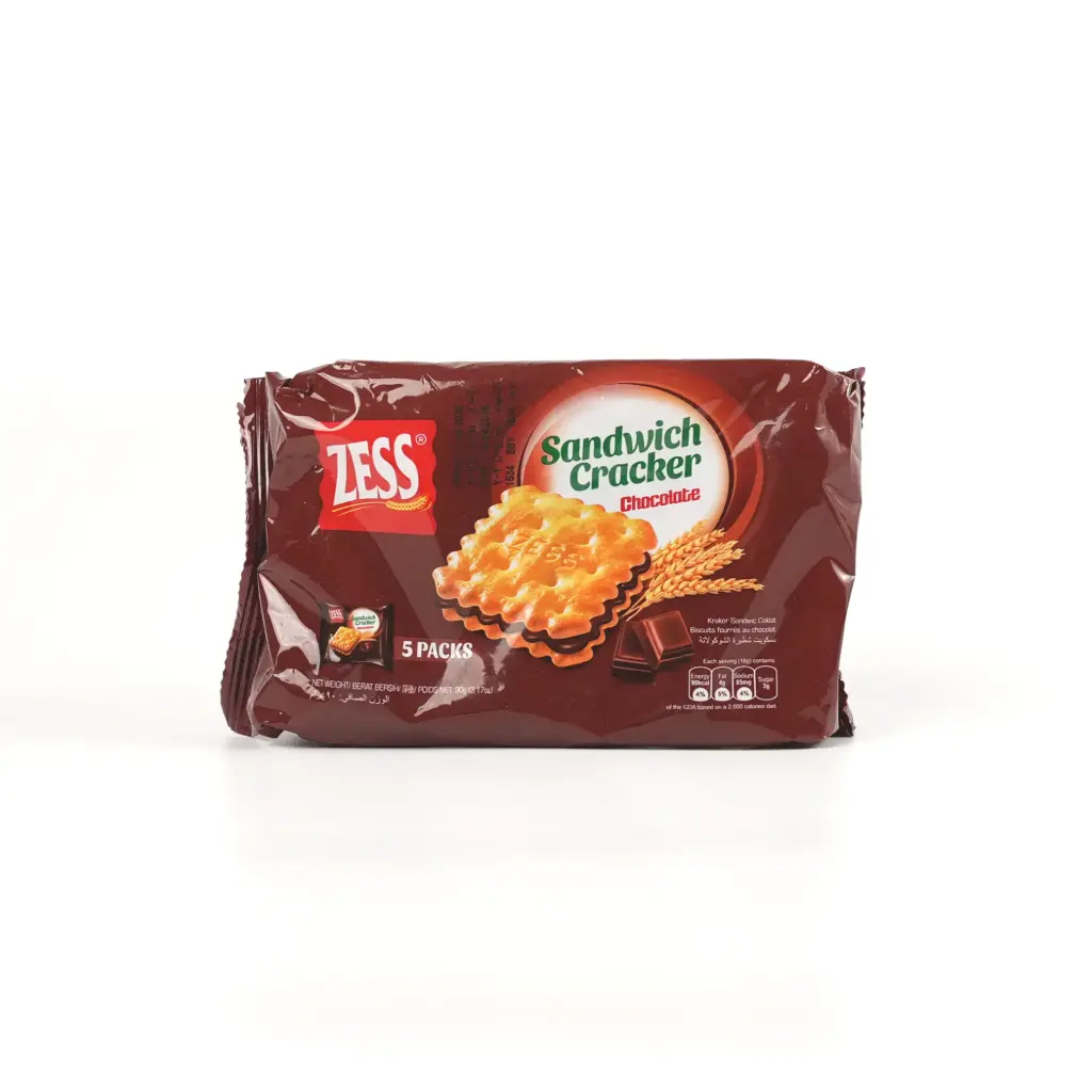 بسكويت محشي بالشوكولاتة زس 90 غم