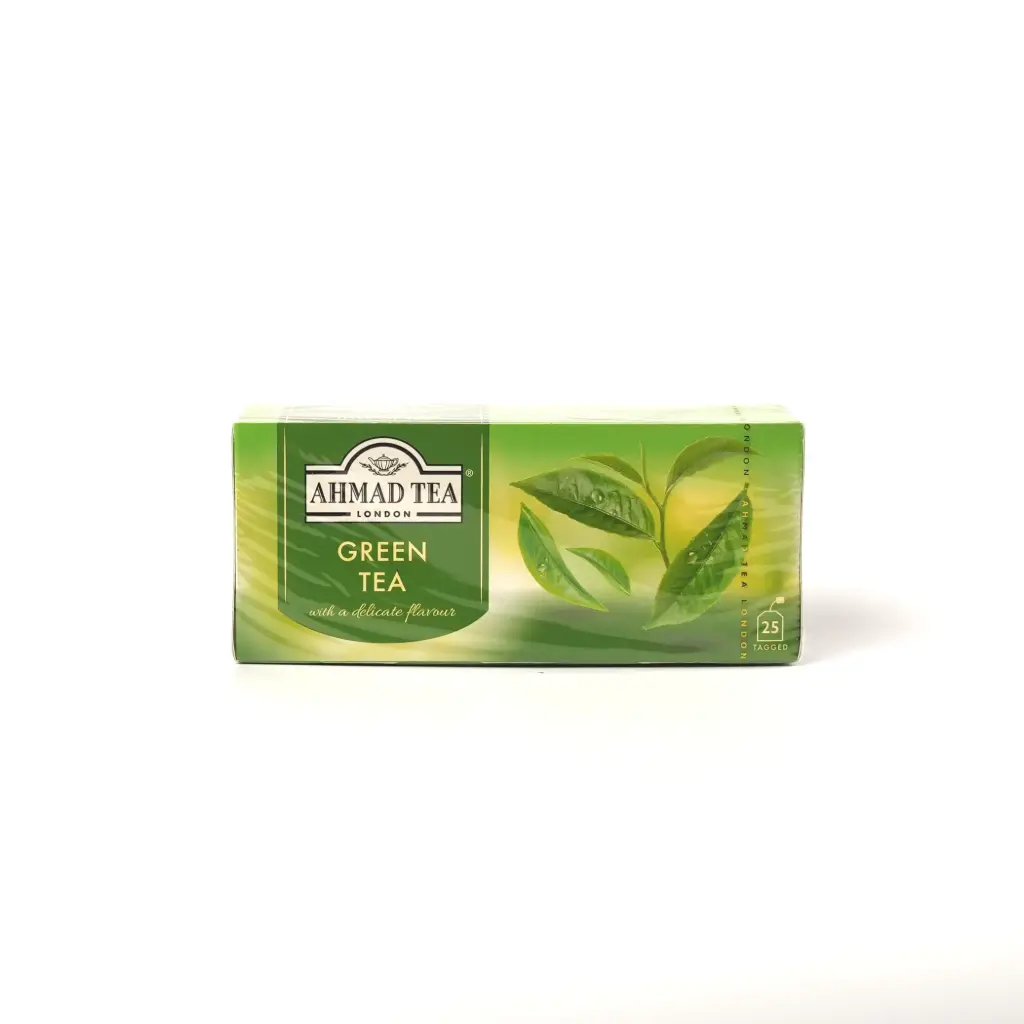 شاي تيباك اخضر سادة احمد 25 ظرف
