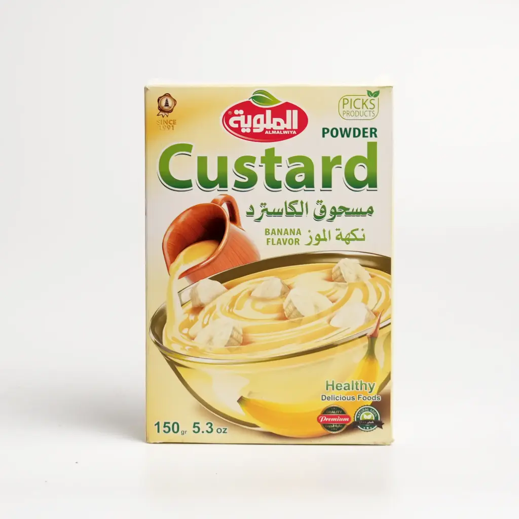  كاسترد نكهة الموز الملوية 150 غم