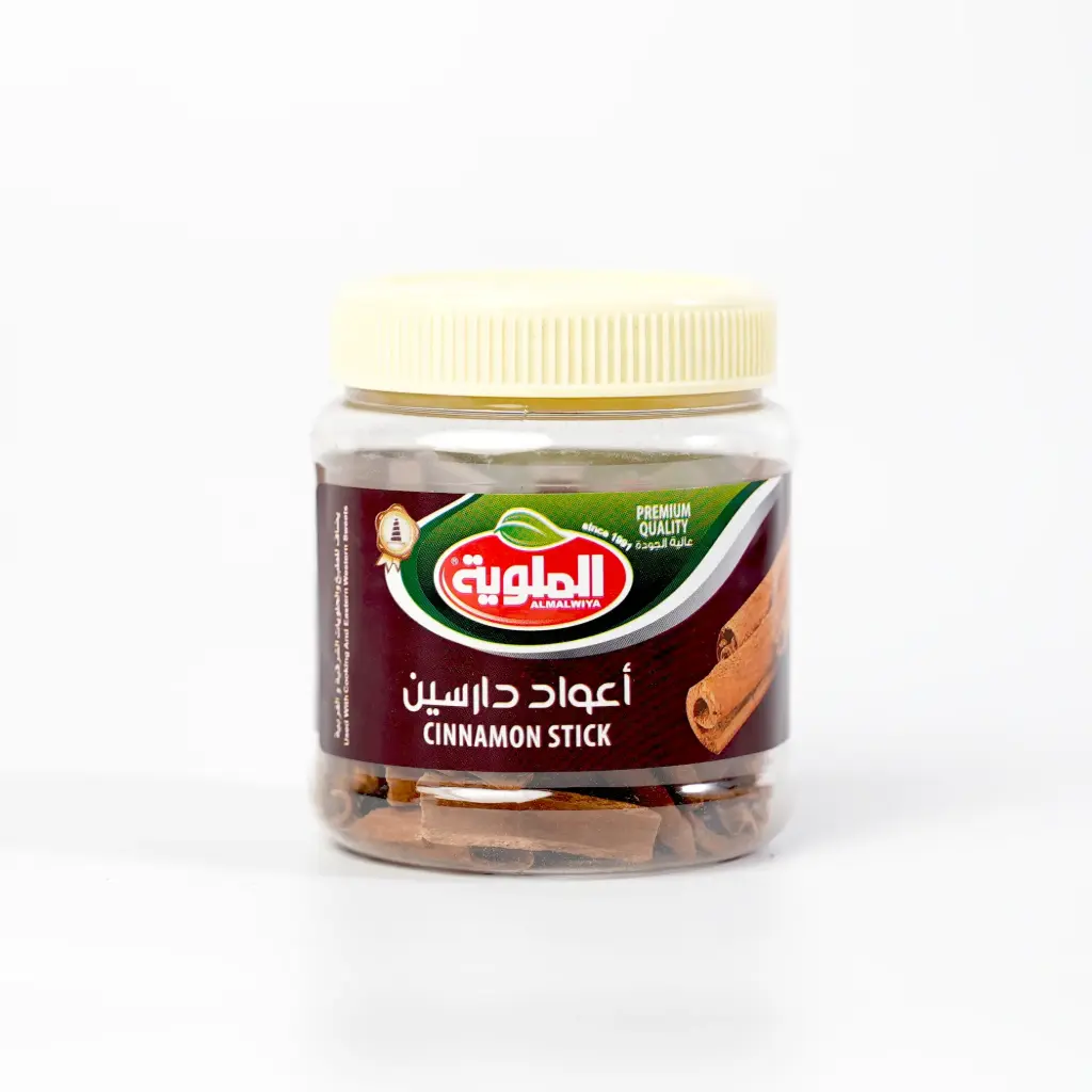  اعواد دارسين الملوية 40 غم بلاستك