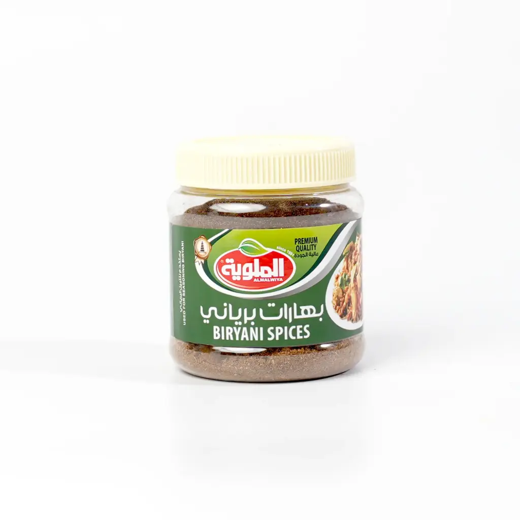  بهارات برياني الملوية 60غم بلاستك