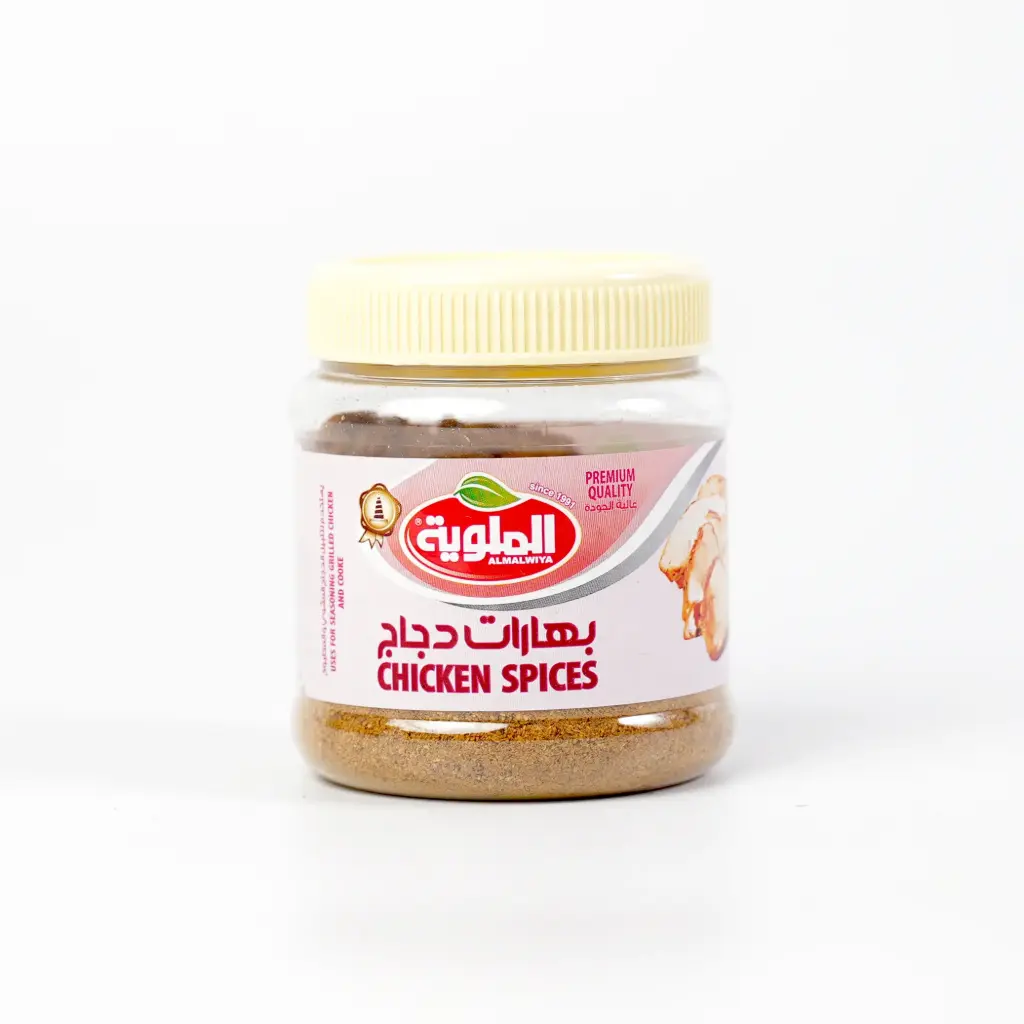  بهارات دجاج الملوية 60غم بلاستك