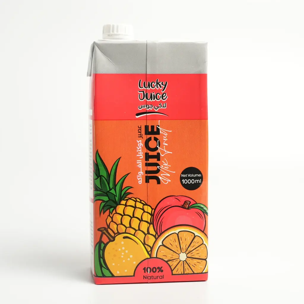 عصير لاكي جوس استوائي كاله 1 لتر