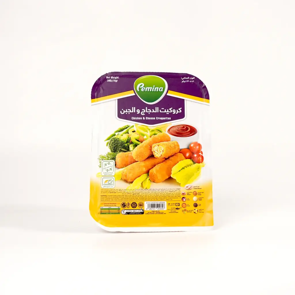 كراكت دجاج وجبن يمينا 340 غم