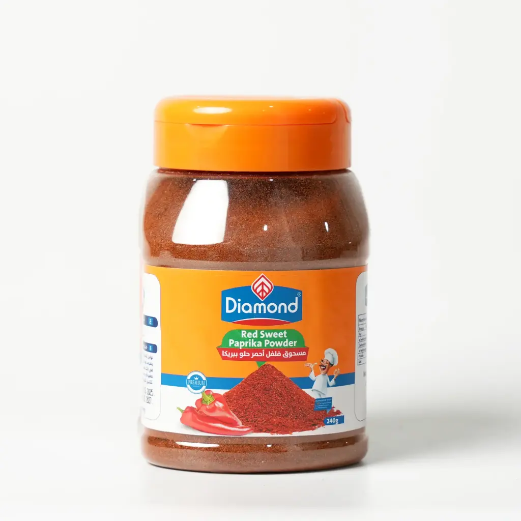 مسحوق فلفل احمر حلو ببريكا صغير دايموند 240 غم