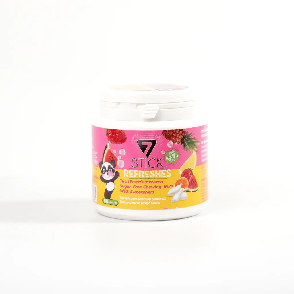 علك علبة توتي فروتي سفن ستيك 80 غم 