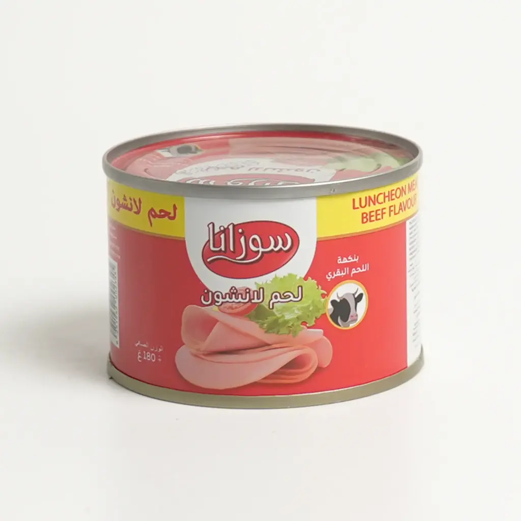 لحم لانشون بقري سوزانا 180 غم