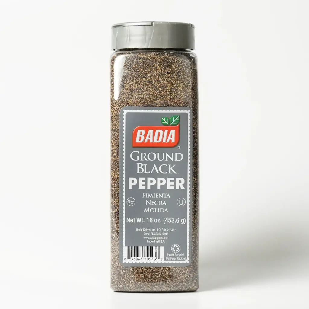 فلفل اسود مطحون كود 10543 البادية 453.6 غم  
