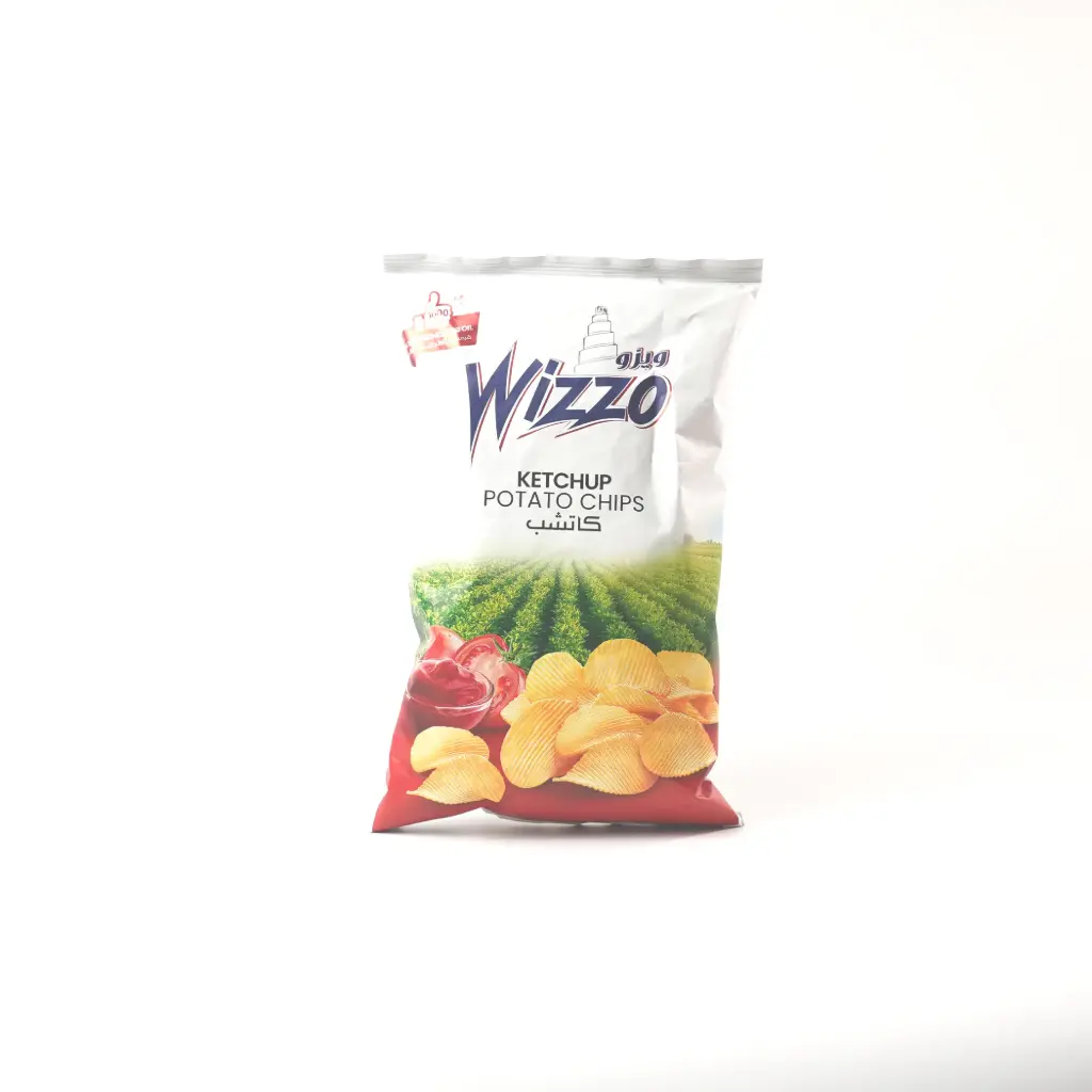 شيبس ويزو كاتشب حجم كبير